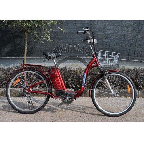 Bicicletta Elettrica 36v 250w Con Cambio Shimano