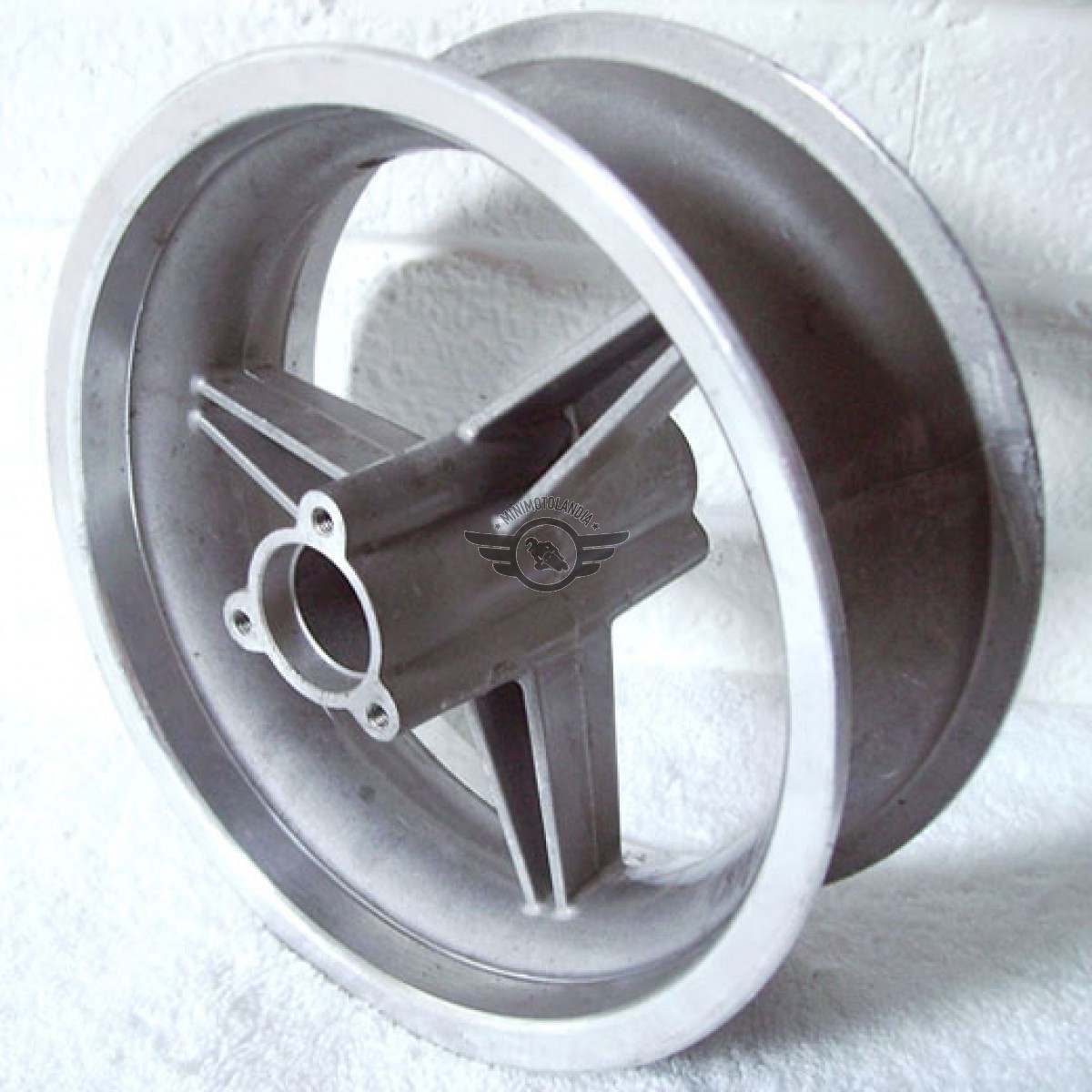 Gomma Posteriore + Cerchio Per Minimoto - 110x6,5”, Mozzo 153mm Con Cuscinetti - Foto 5