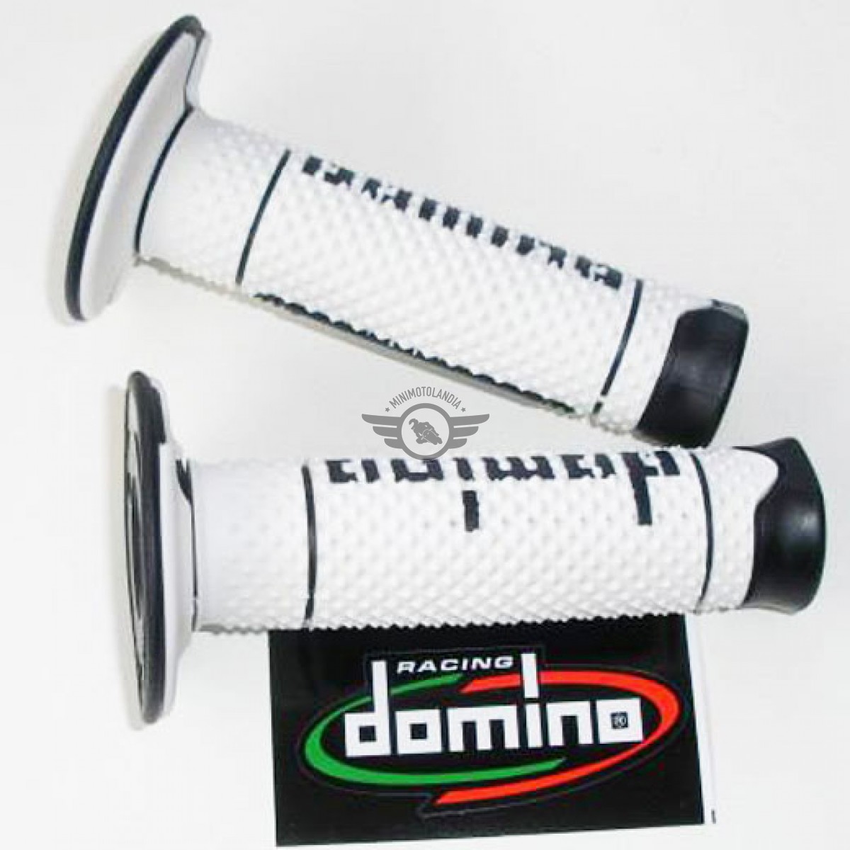 Manopole Domino Bianco/Nero
