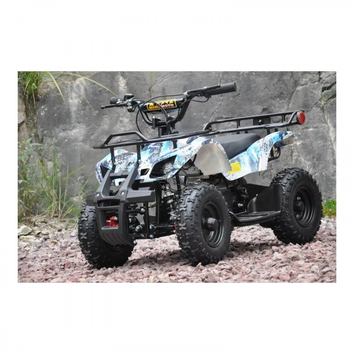Miniquad ATV Hummer Elettrico 1000W 36V Cerchio 6