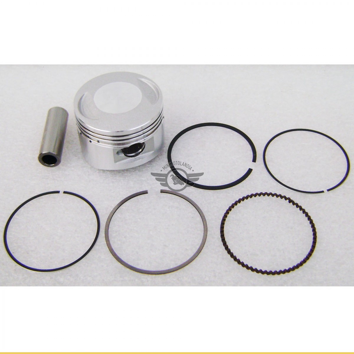 Parti Motore 48cc 2 Anelli Pistone 40mm Per Motori 2 Tempi 48cc-50cc - Ricambio Per Bici Motorizzate Anelli Per Pistone Bicicletta Motorizzata - Foto 8