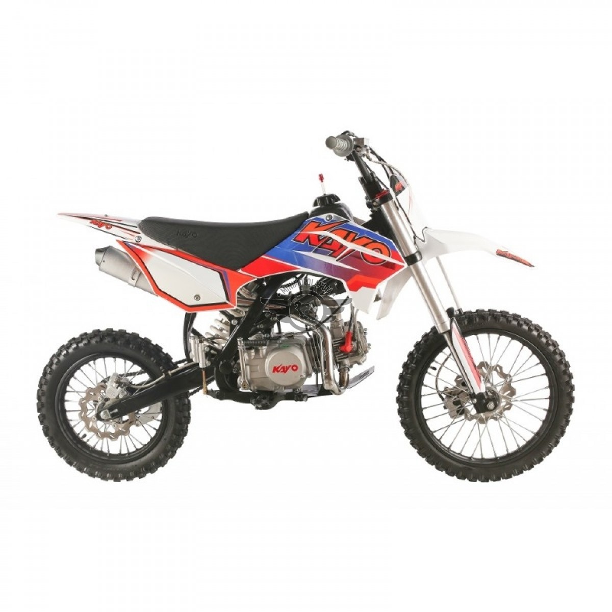 Pit Bike TT125 125cc KAYO Racing Cross Cerchi 17 14 Minimotolandia