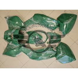 Carena Verde Per Quad BIGONE 110cc Cerchio 7" Kit Plastiche ATV