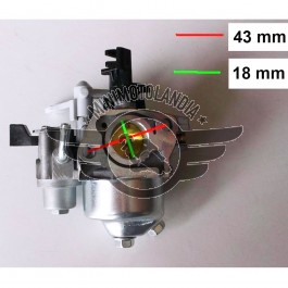 Carburatore Per Motozappa Motore 6,5 HP 196/200cc                   