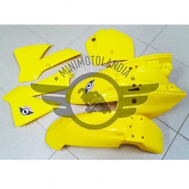 Carena Per Minicross Replica KTM Vecchio Modello Morini Lem Italjet Giallo