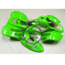 Carena Verde Per Quad Bamboo 110cc Cerchio 6" Kit Plastiche ATV