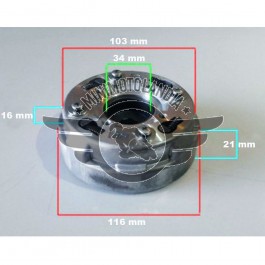 Frizione 3 Dischi Semiautomatica Quad ATV Motore 110/125cc 4 Tempi