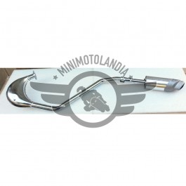 Marmitta Originale Per Minicross Midicross Cerchio 8"