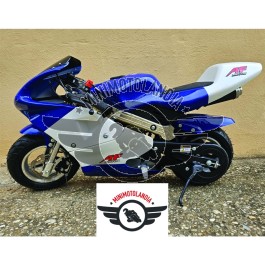 Minimoto GP1 BLU 49cc Raffreddata Aria Motore 49cc