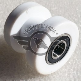 Nottolino Scorricatena in Teflon Bianco Per Pit Bike