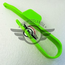 Pattino Verde Guida Catena Slider Salva Forcellone Pit Bike
