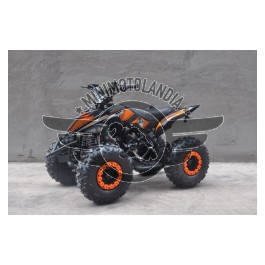 Quad Raptor ATV 110cc automatico – retromarcia – ruote 7" – 4T Arancione 