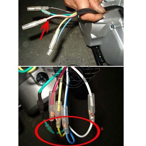 Kit Cablaggio Elettrico Per Moto 50-125cc - Include CDI, Bobina E Accensione Per ATV E Go Kart - Foto 6