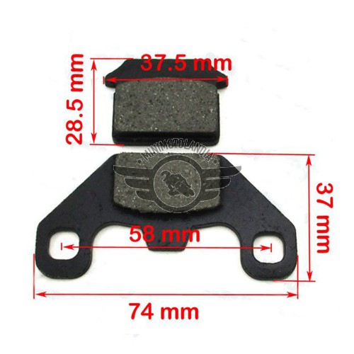KIT PASTIGLIE FRENO ANTERIORI FERODO VW UP DAL 2011 PER TUTTI I MODELLI