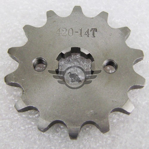 420 14 denti 17 mm ruota dentata anteriore 50 cc 70 cc 90 cc 110 cc 125 cc 140 cc 150 cc 160 cc motore ATV Quad Pit Dirt Trail Bike