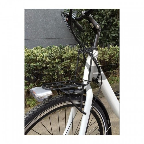 Bicicletta Elettrica 36v Batteria a Litio 11 Ah Shimano Bianco