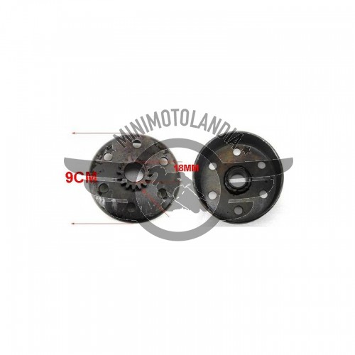 Campana 16 Denti per Minicross Motore KTM 50cc