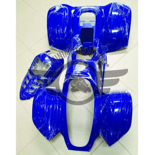 Carena Blu Per Quad Bamboo 110cc Cerchio 6" Kit Plastiche ATV