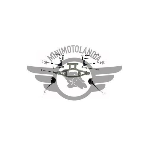 2 Cuscinetti 6000Z Mozzo Ruota Miniquad Raptor 49cc 4"