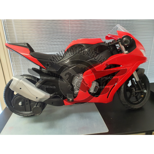 MINIMOTO INJUSA RACING FIGHTER 24 V ROSSO NERO ELETTRICA