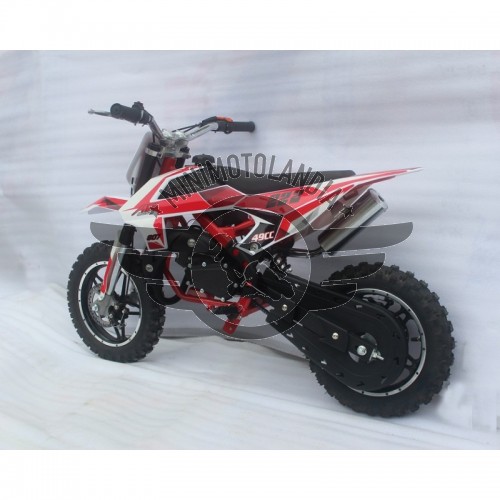 Midicross Falco 49cc Cerchio 10" Minicross 2 Tempi Aria