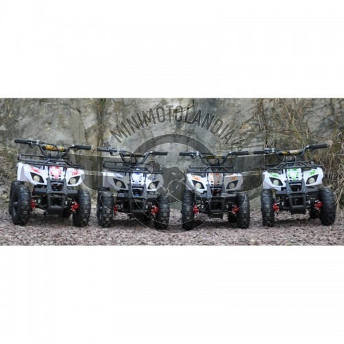 Miniquad ATV Hummer Elettrico 1000W 36V Cerchio 6"