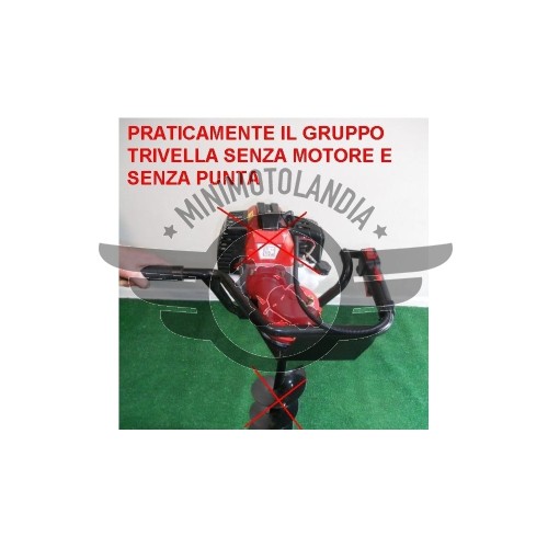 Gruppo Mototrivella Senza Motore 53cc 2T Trivellatrice Ricambio
