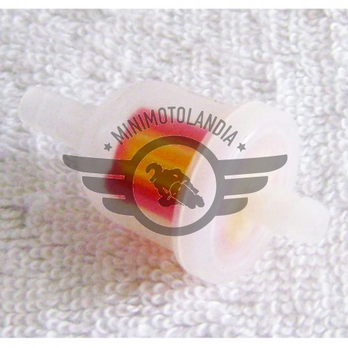 Filtro Benzina Plastica Per Minimoto, Minicross, Miniquad