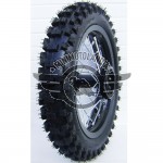 Cerchio 12" Posteriore Perno 15mm Con Gomma Pit Bike 