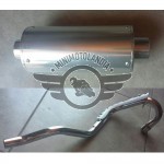 Marmitta Completa Di Scarico Per Pit Bike Scorpion